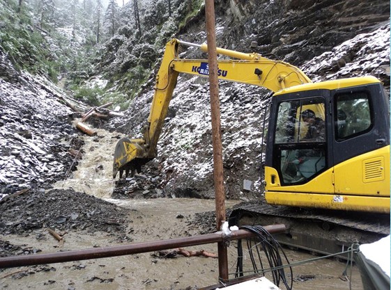 國道318東海路搶險報道